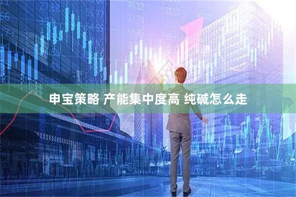 申宝策略 产能集中度高 纯碱怎么走