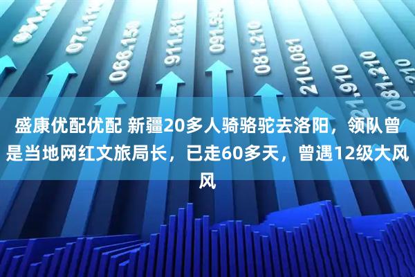盛康优配优配 新疆20多人骑骆驼去洛阳,领队曾是当地网红文旅局长,已走60多天,曾遇12级大风