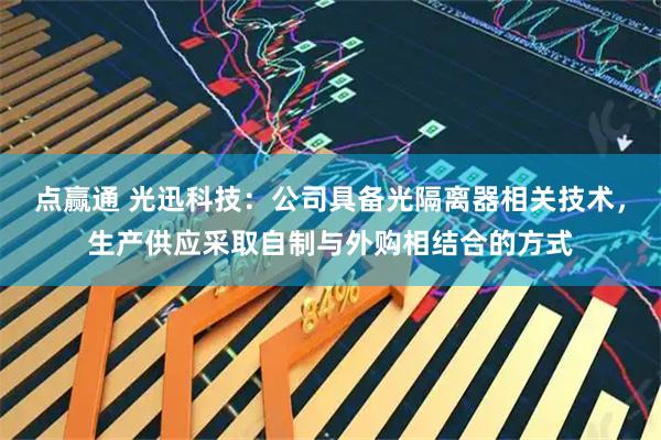 点赢通 光迅科技：公司具备光隔离器相关技术，生产供应采取自制与外购相结合的方式